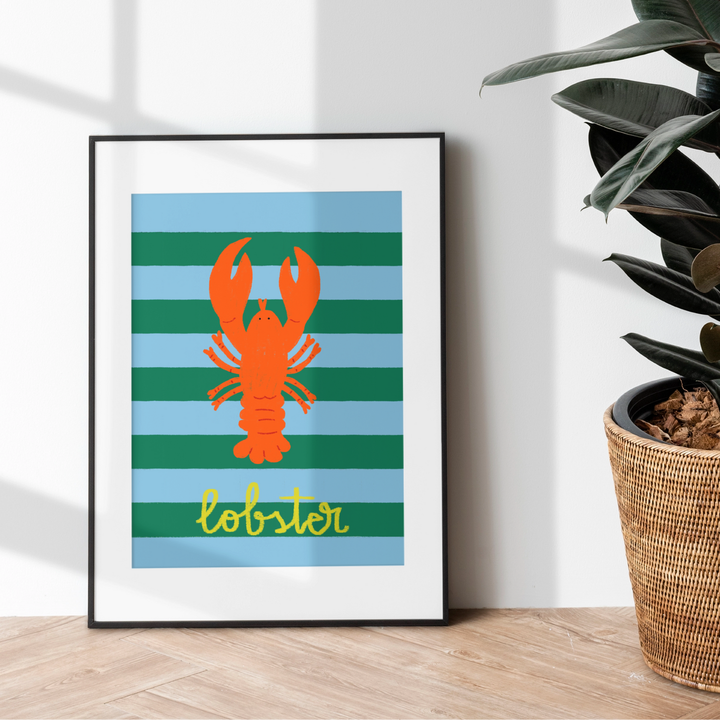Lámina ilustrada LOBSTER