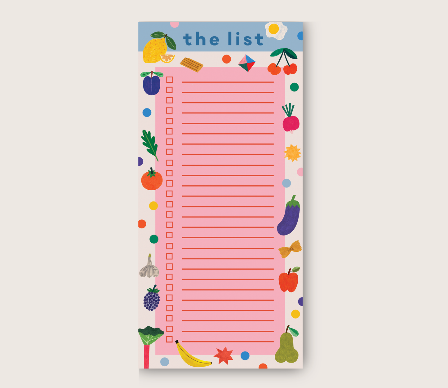 Bloc de notas Foodie – Daria Solak Illustrations