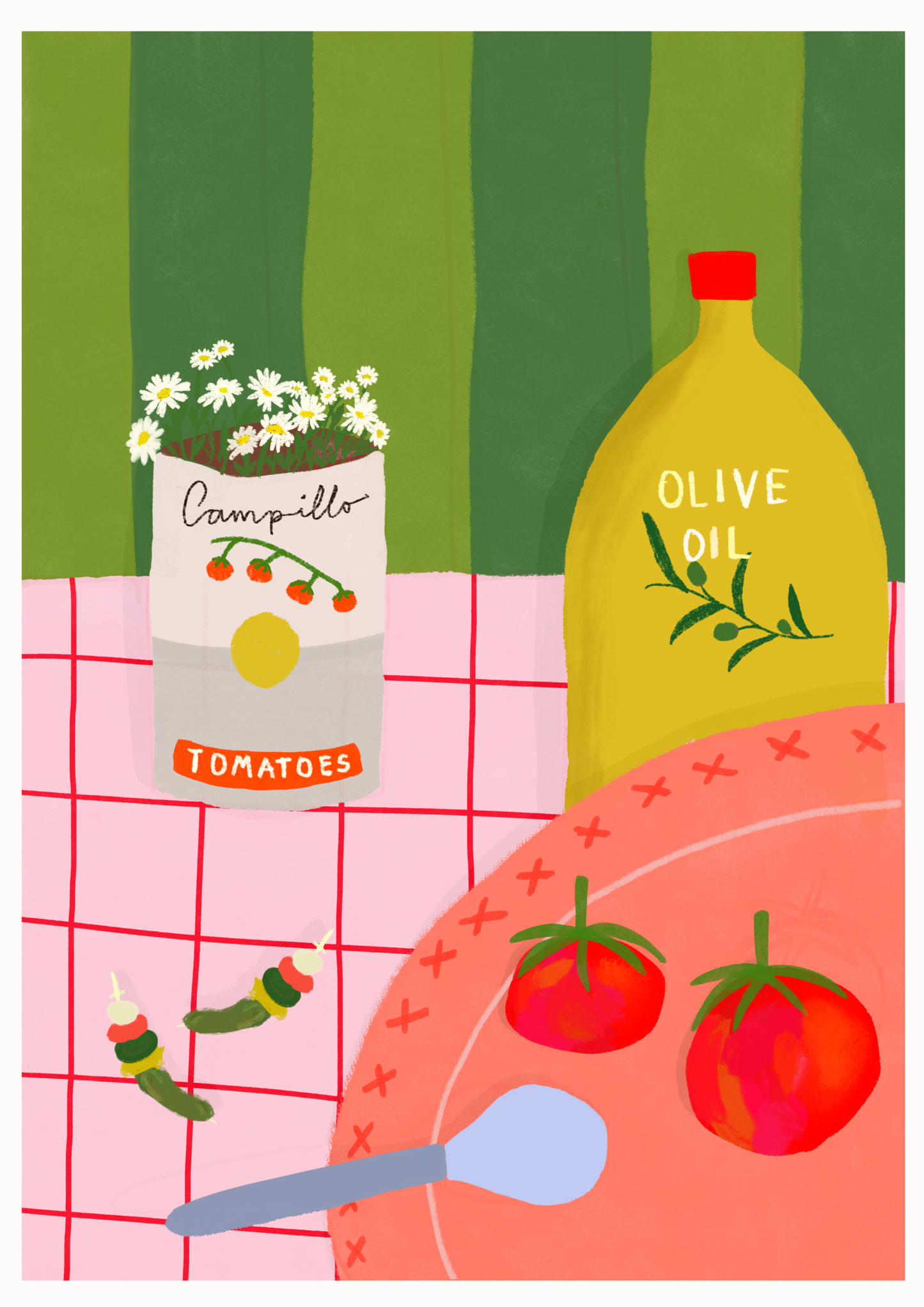 Lámina ACEITE Y TOMATE